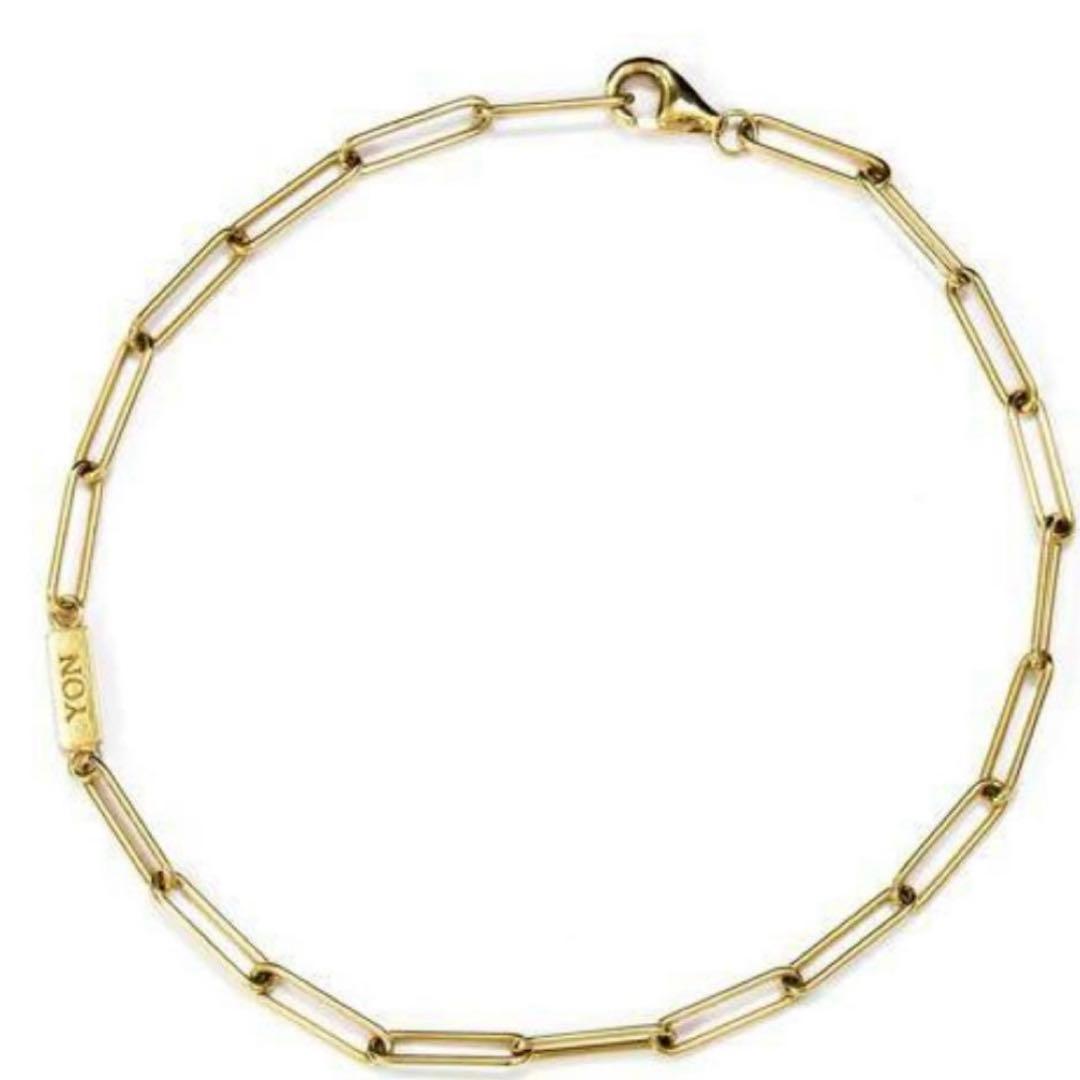 1/5までの出品 YON ゴールド リンクブレスレット