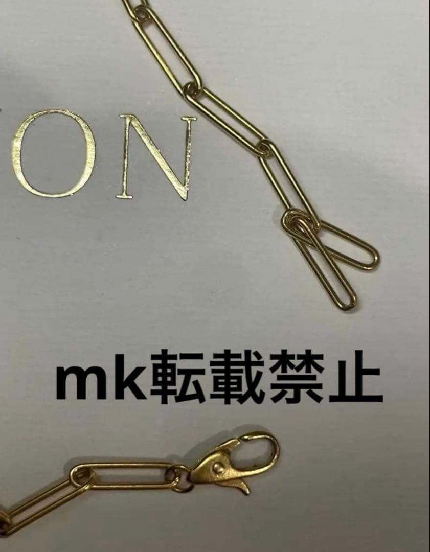 1/5までの出品 YON ゴールド リンクブレスレット