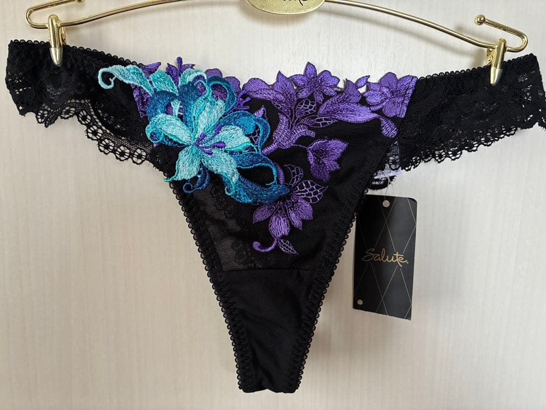 専用出品 サルート 53 レトロモダン ブラショーツ セット E70M色BL