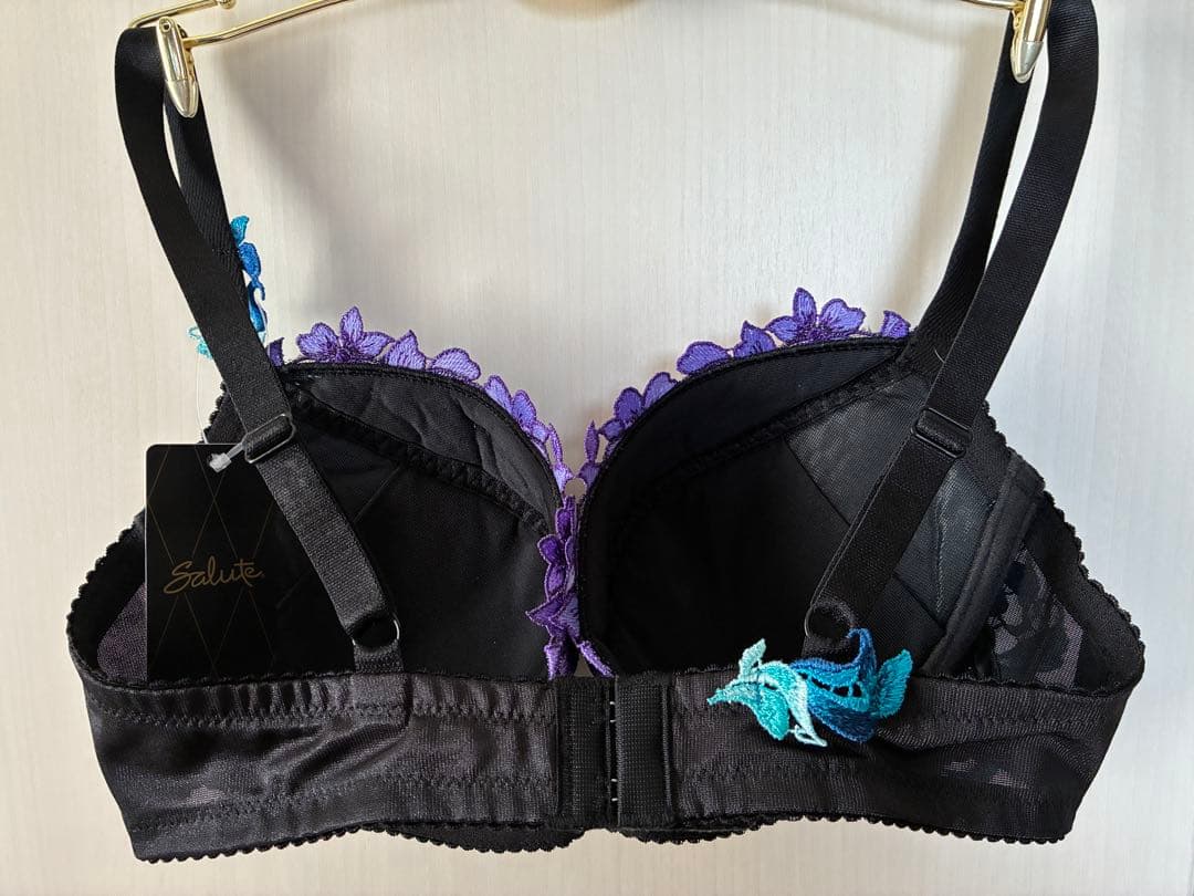 専用出品 サルート 53 レトロモダン ブラショーツ セット E70M色BL