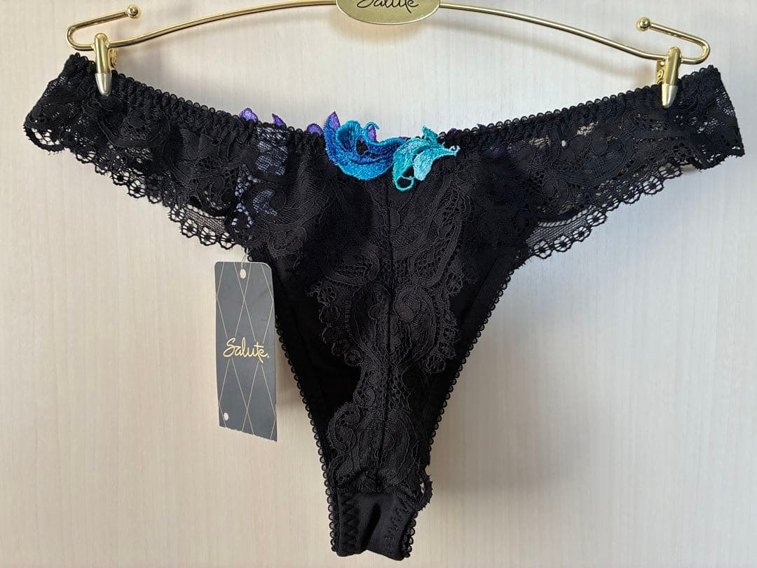 専用出品 サルート 53 レトロモダン ブラショーツ セット E70M色BL