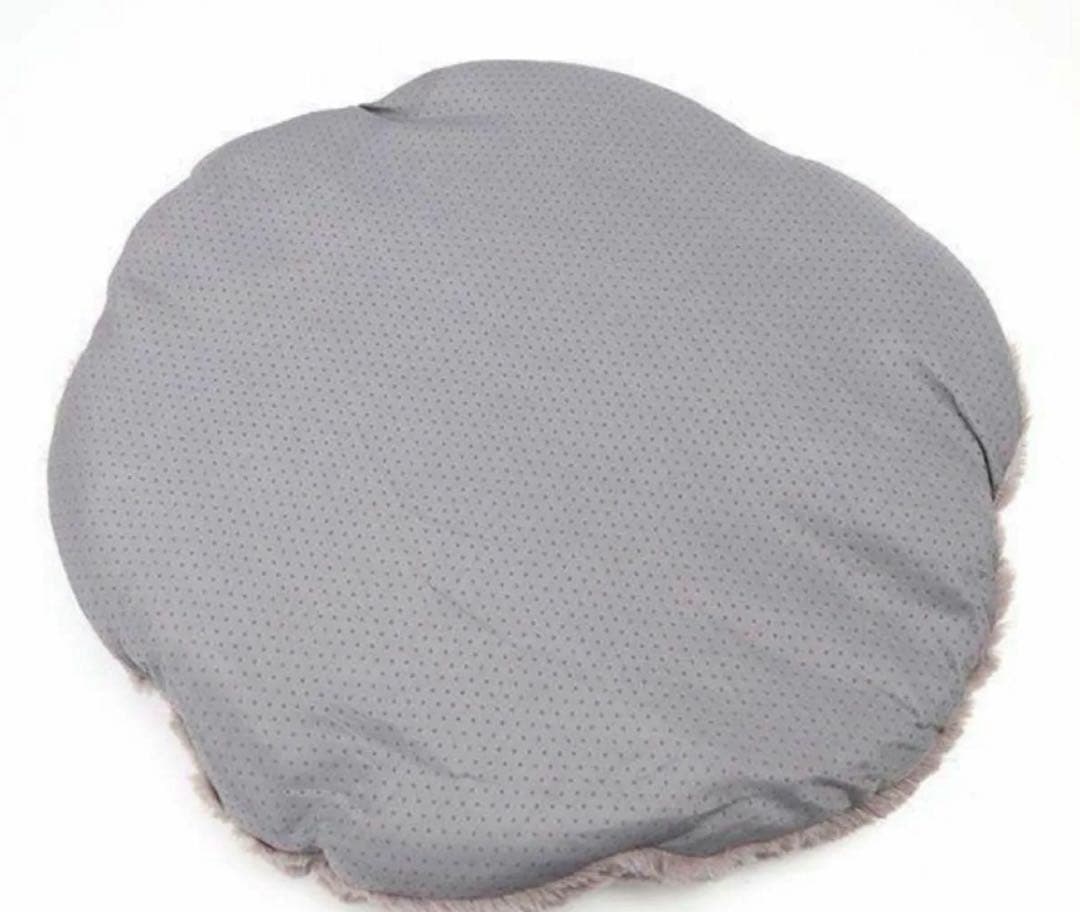 ☆シートクッション☆座布団☆クッション☆デスクワーク☆バラ☆ホワイト☆ふわふわ☆