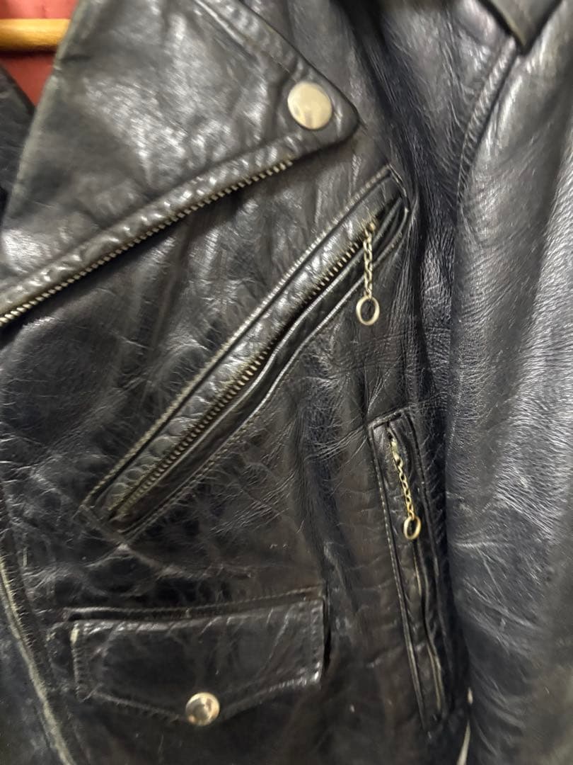 70s ライダースジャケット