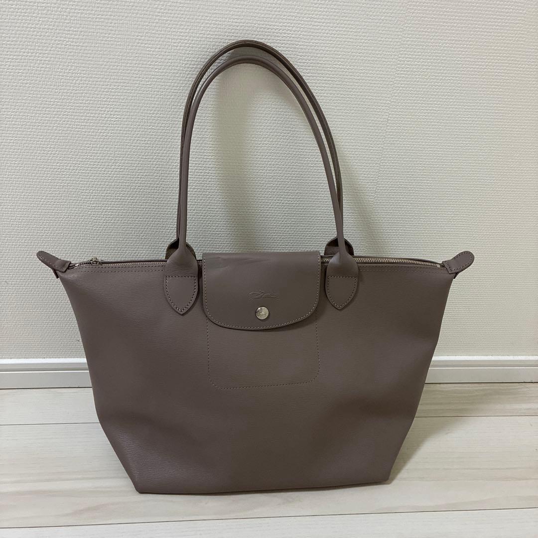 ロンシャン ルプリアージュシティ Mサイズ(トープ/TAUPE)