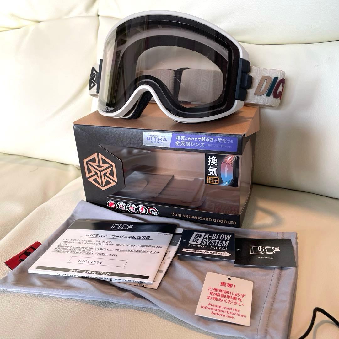 24-25 DICE GOODMAN 調光レンズ スノーボード