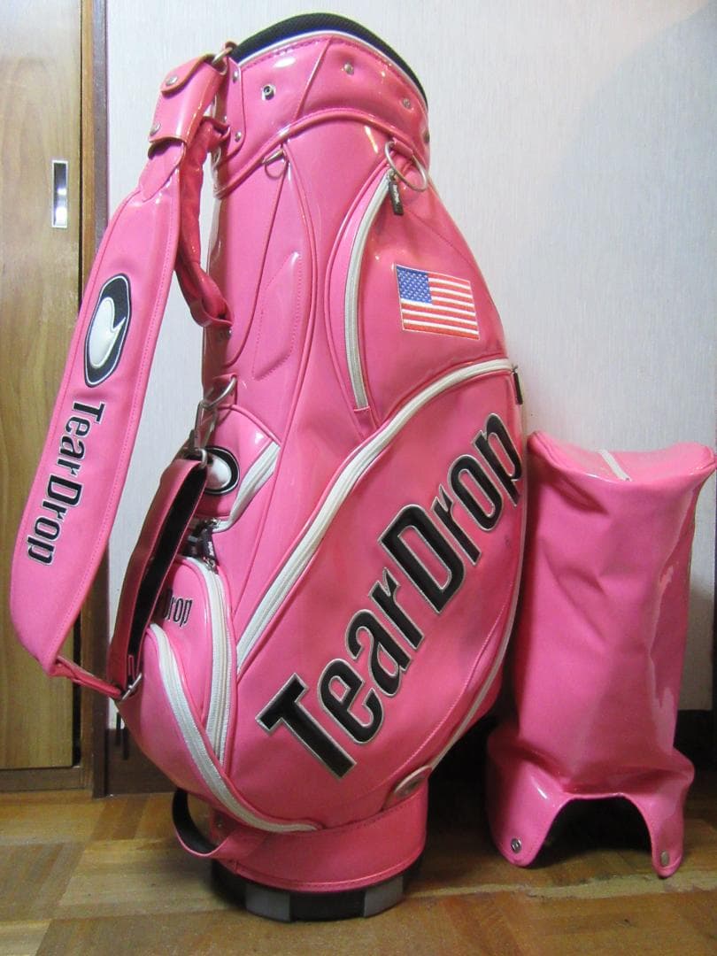 ★☆★ティアドロップ★Tear Drop★キャディ-バック★ピンク★☆★