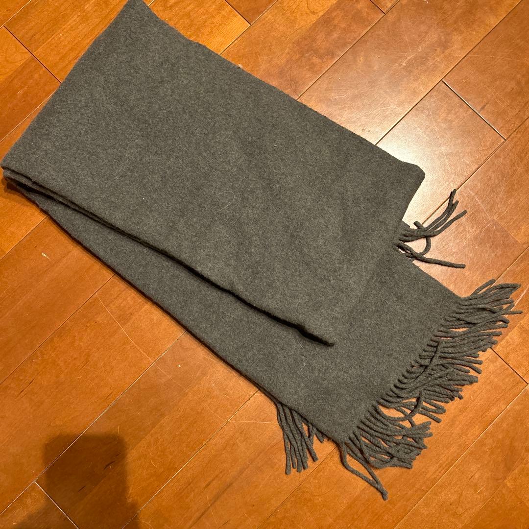 美品　アソース　メレ　大判　ウール　ストール