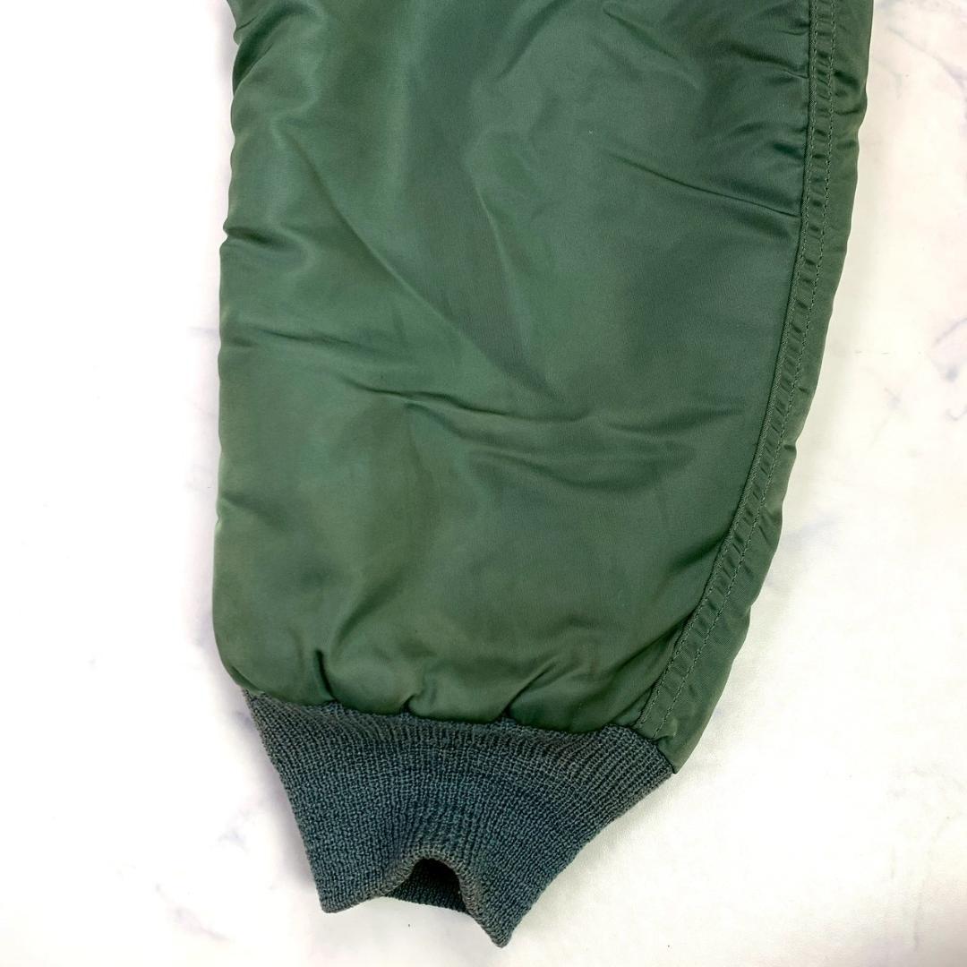 50s 復刻★ USA製 アルファ MA-1 セージグリーン M　D761