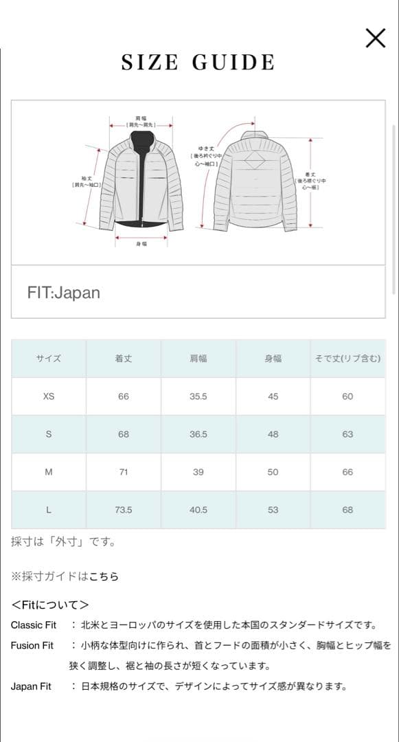 新品未使用　カナダグース  のアウター