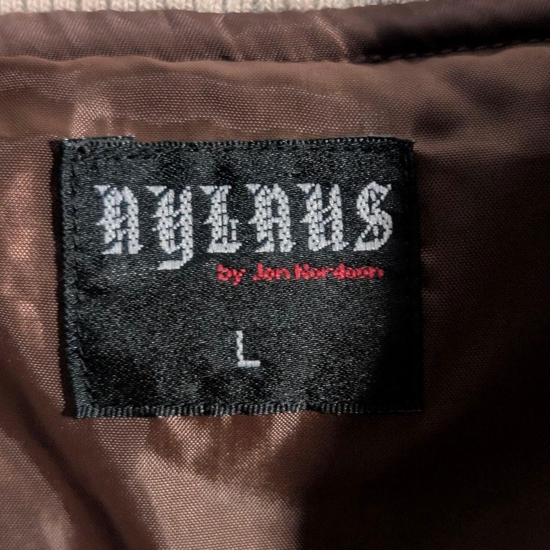 90s　ビンテージ　良配色　スカジャン　和柄　2頭竜　極上刺繍　サテンカラー