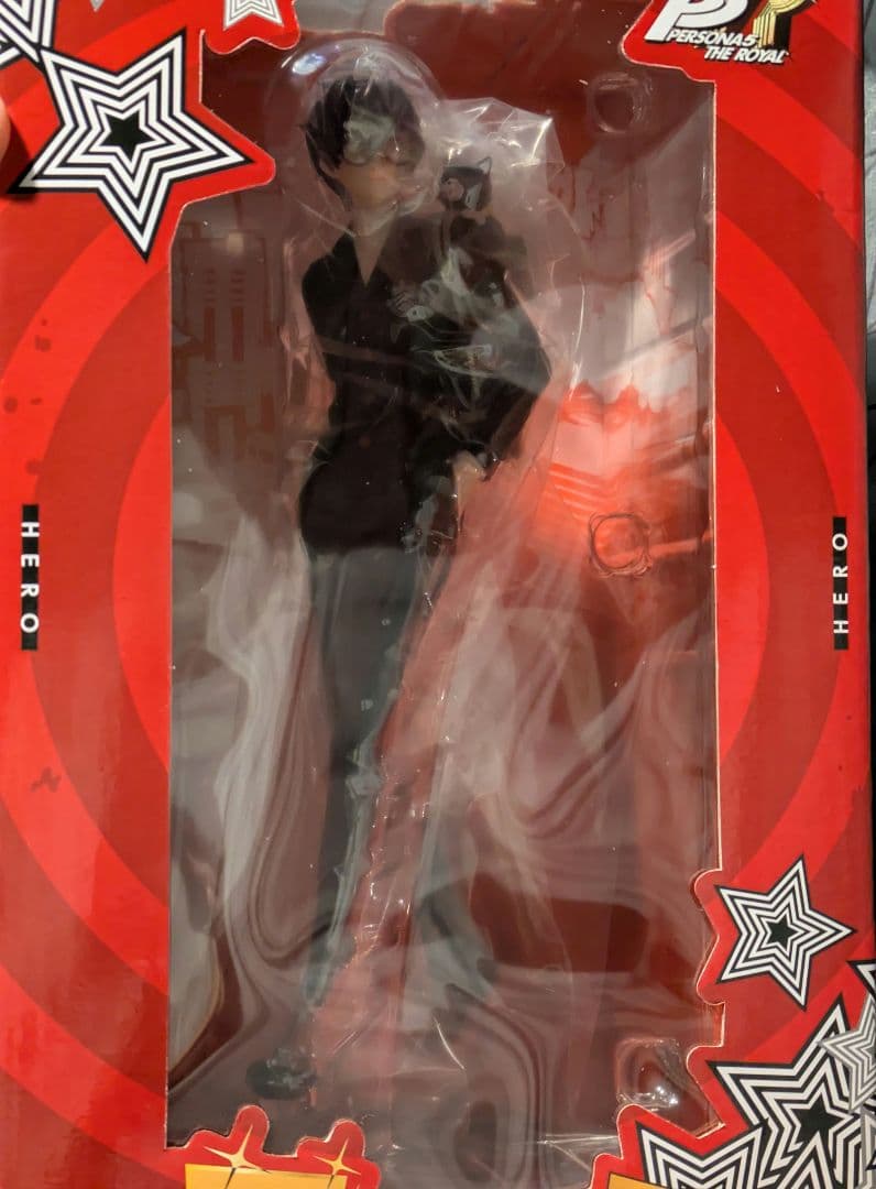 ペルソナ5R一番くじ【A賞・H賞】主人公フィギュア／クリアファイル