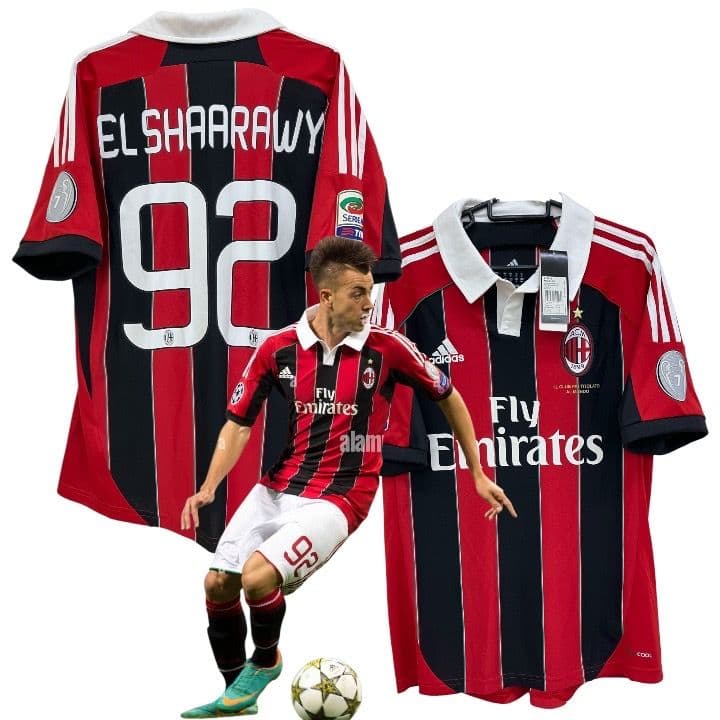 12-13 ACミラン　エル・シャーラウィ　アディダスオフィシャルユニフォーム