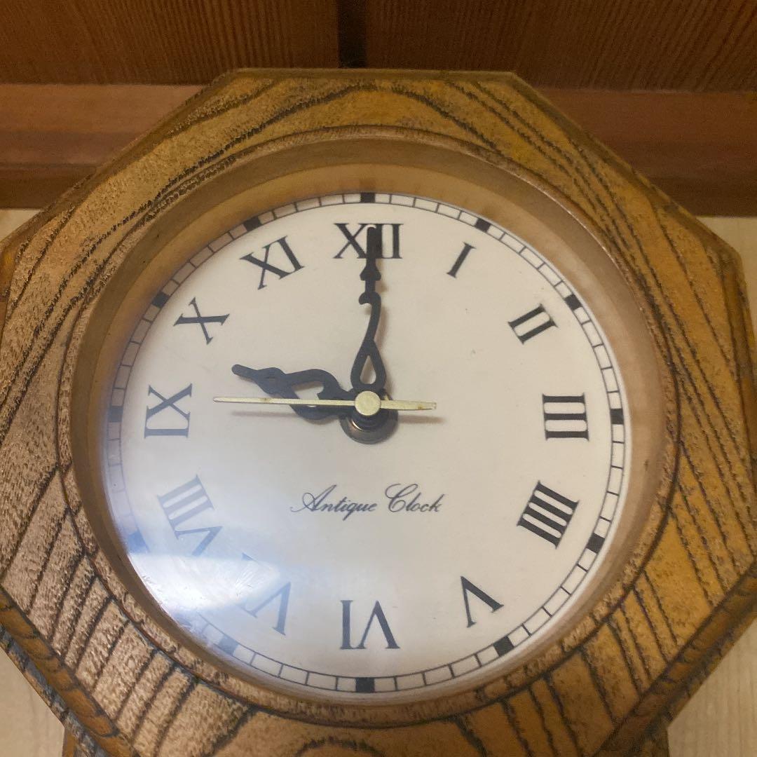 レトロ　古時計　動いてます！