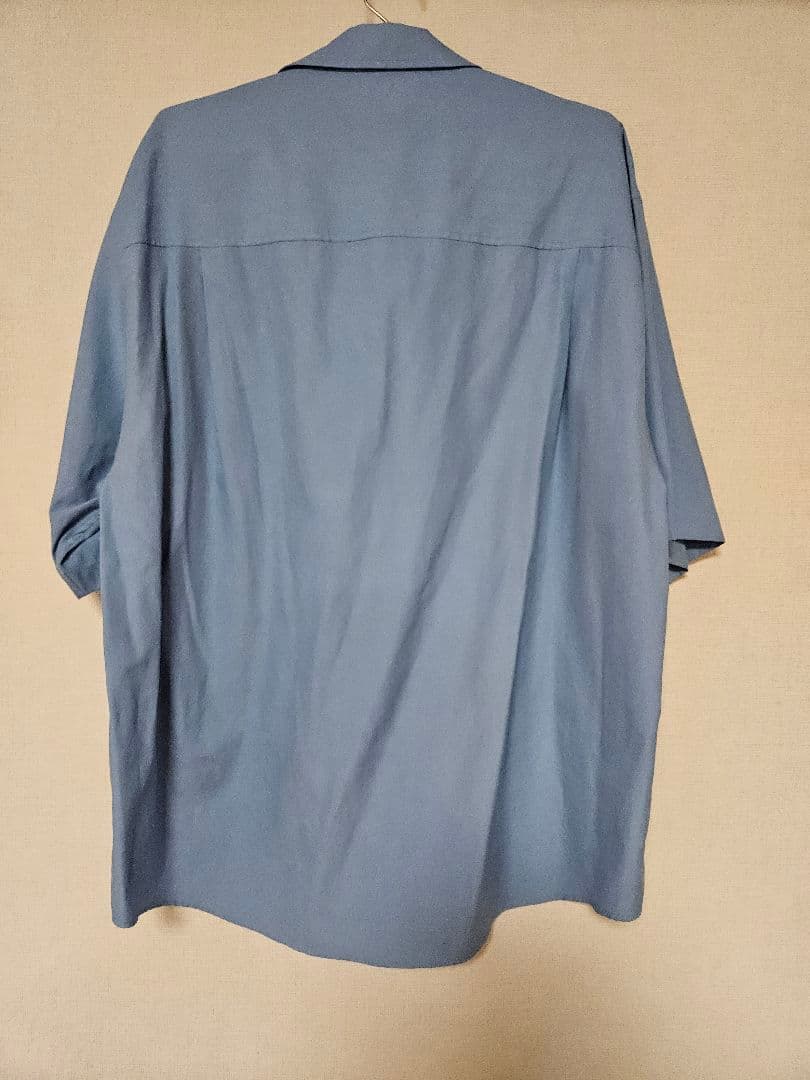 トップス WASHED FINX TWILL BIG HALF SLEEVED SHIRT