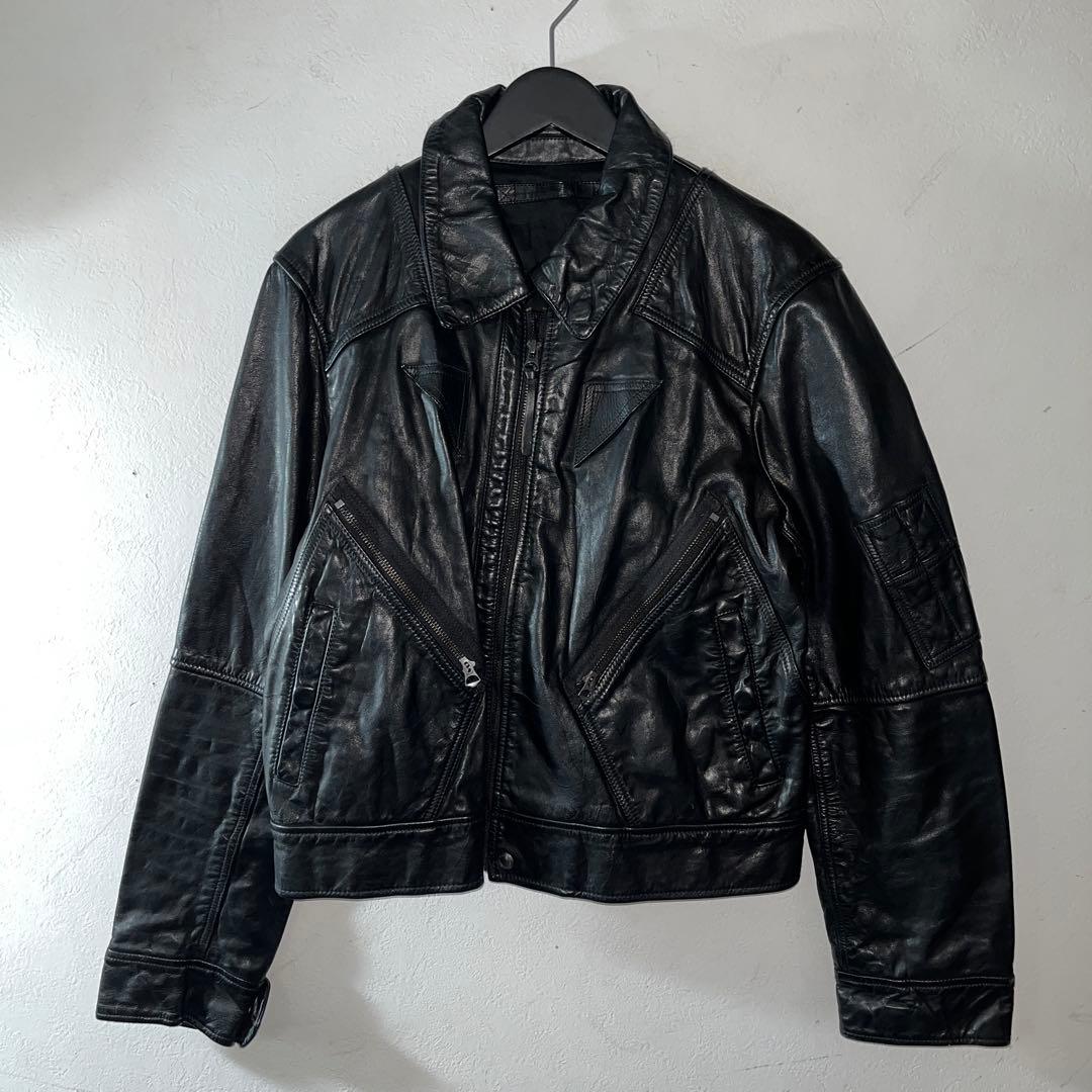 polo ライダースジャケット レディース