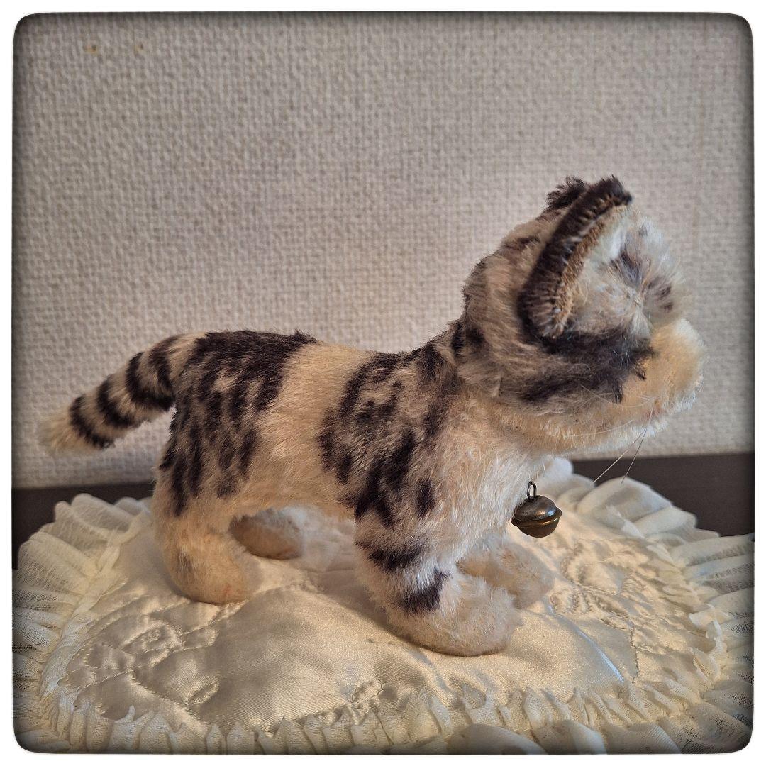 【子猫 Kaize Tabby 15cm 】ヴィンテージ シュタイフ