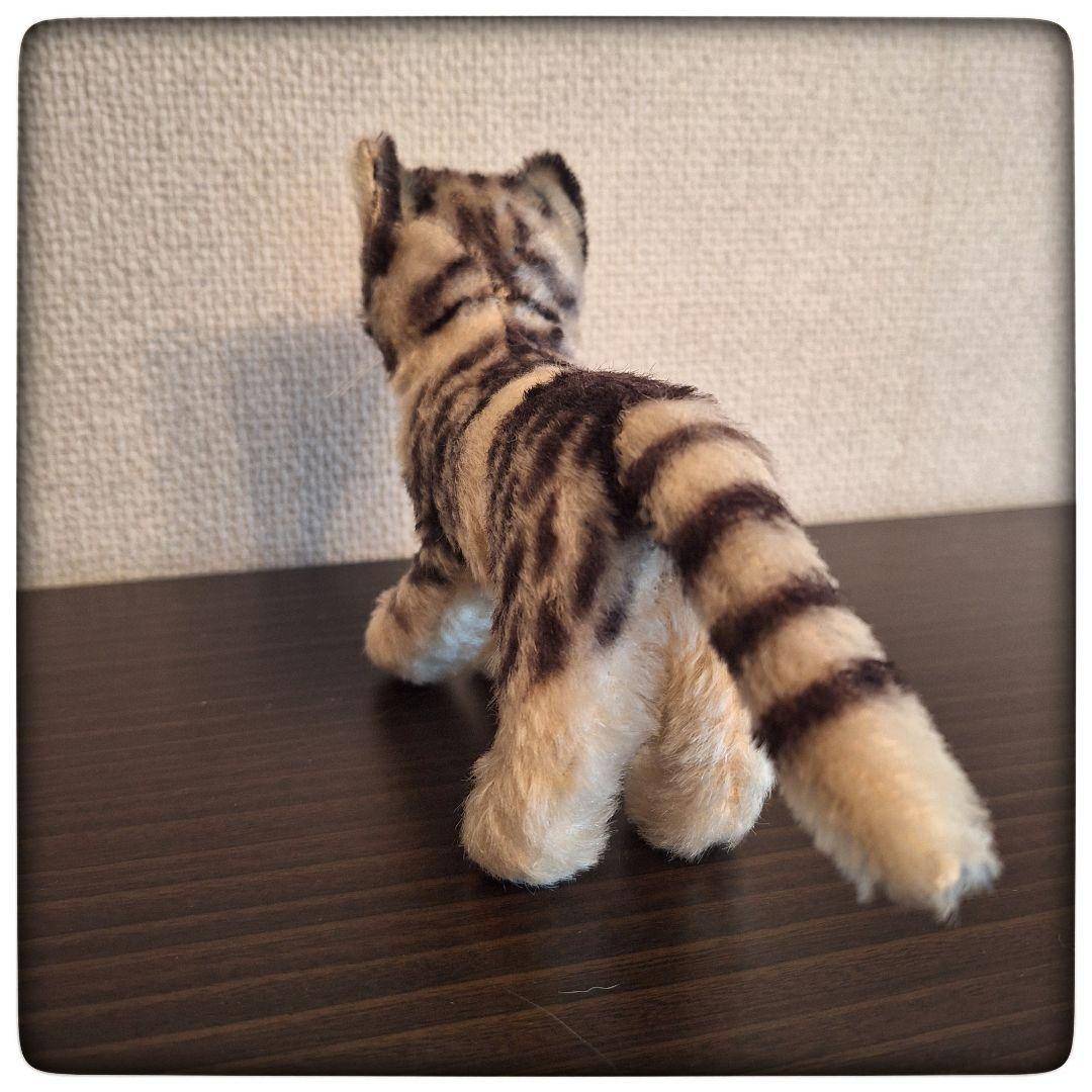 【子猫 Kaize Tabby 15cm 】ヴィンテージ シュタイフ