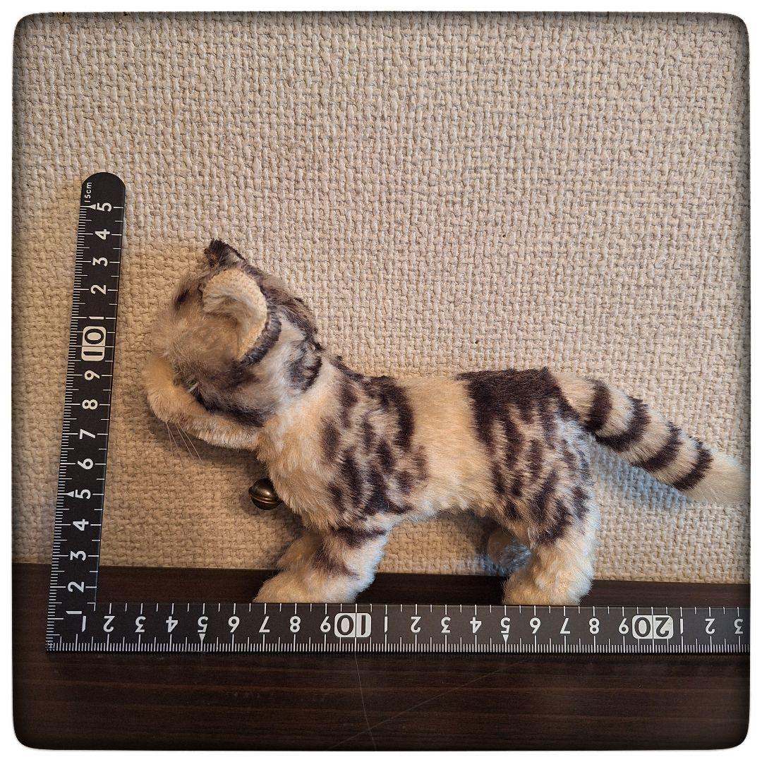【子猫 Kaize Tabby 15cm 】ヴィンテージ シュタイフ