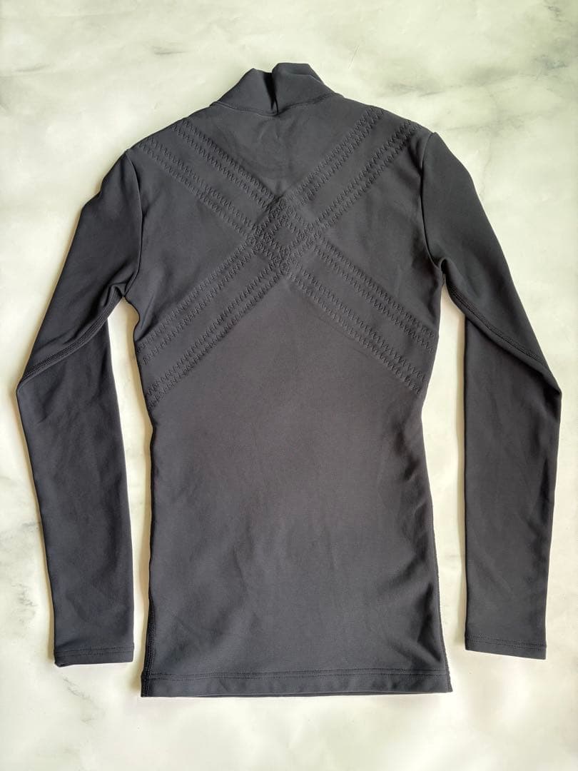 グラントイーワンズレディースパンプ ハイネック長袖光電子 S ブラック