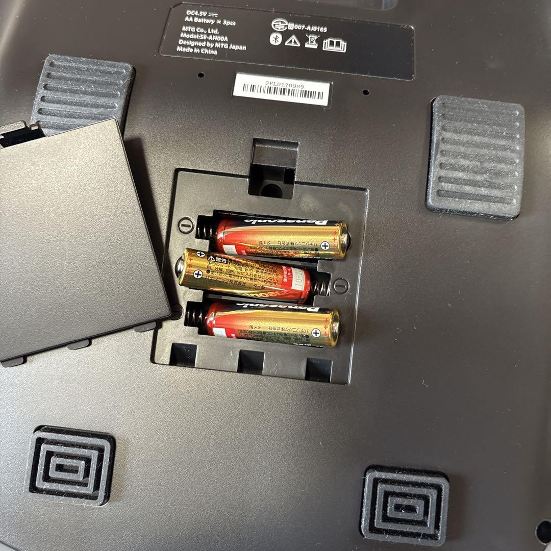 【*も様 【動作確認のみ】 SIXPAD Foot Fit Lite 電池付き