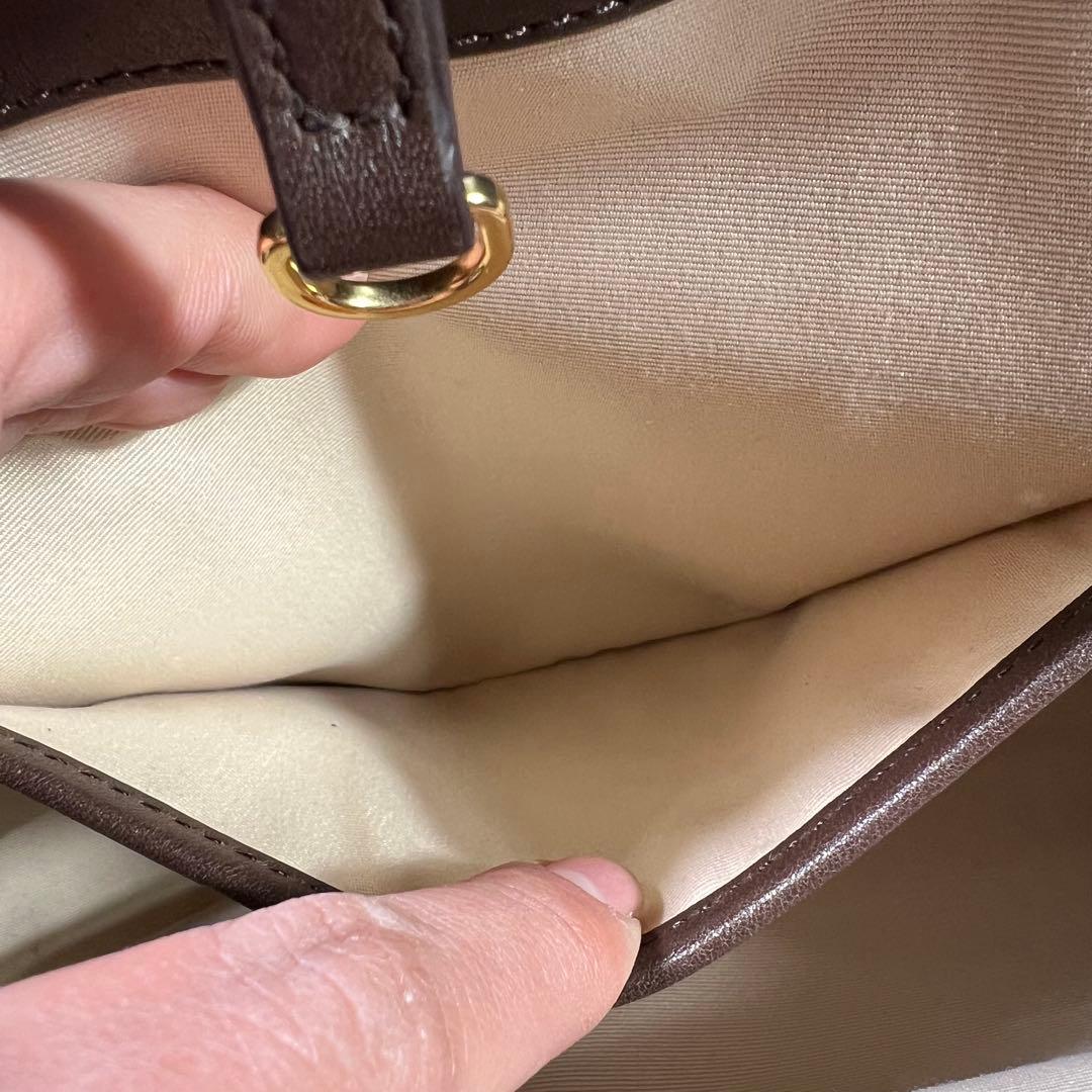 未使用級 ローレンラルフローレン Marcy サッチェル 2wayショルダー