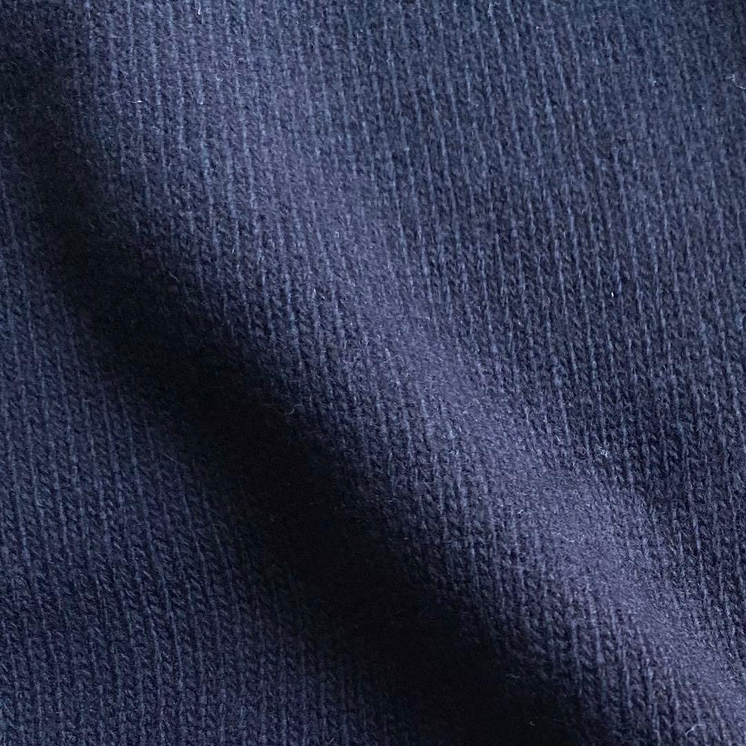 【美品✨】Plage ウールカシミヤ　リブヨークラグランプルオーバー　ネイビー