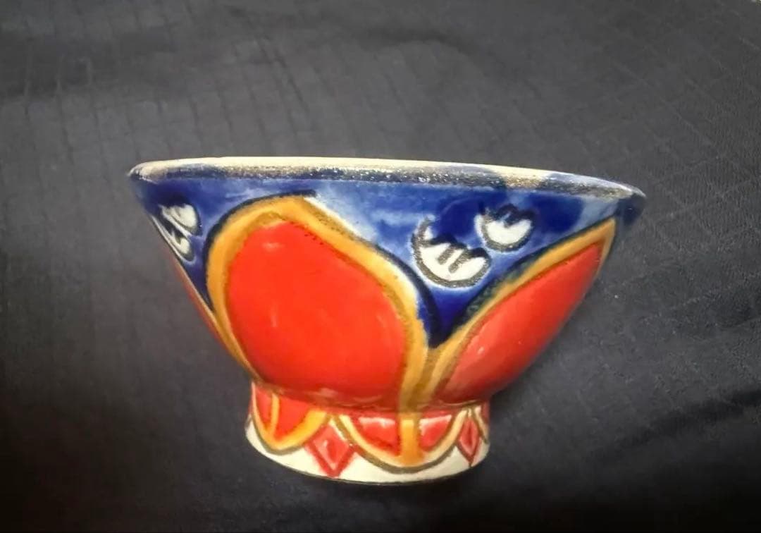 やちむん　花笠マカイ　中小2個セット