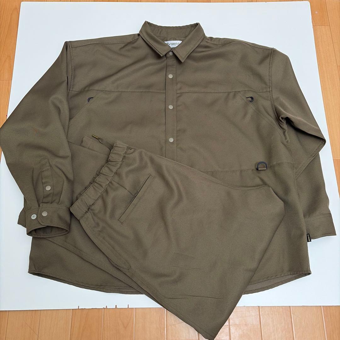 EVISEN FIELD WORK shirts セットアップ XLサイズ