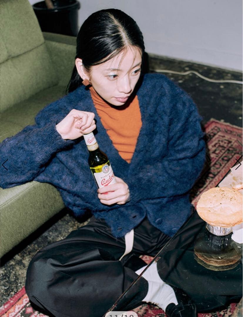 ゆるり CREDONA コード刺繍ロゴカーデ