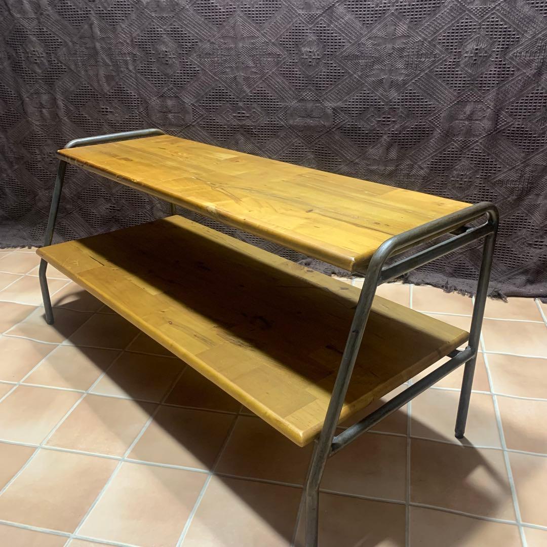 【廃盤希少品】アデペシュ コリル オープンシェルフ ラック TVボード シェルフ