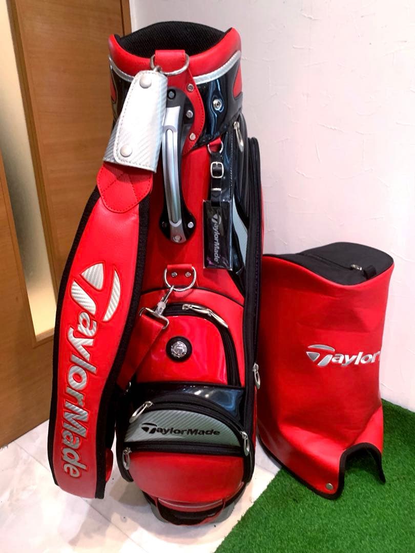 ほぼ未使用　テーラーメイド キャディバッグ　TP スタッフ　ツアープリファード