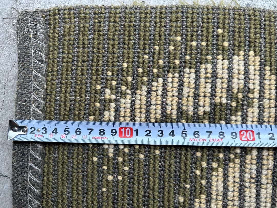 【80's Vintage rug】155×91cm　ブルガリア産　ファーラグ