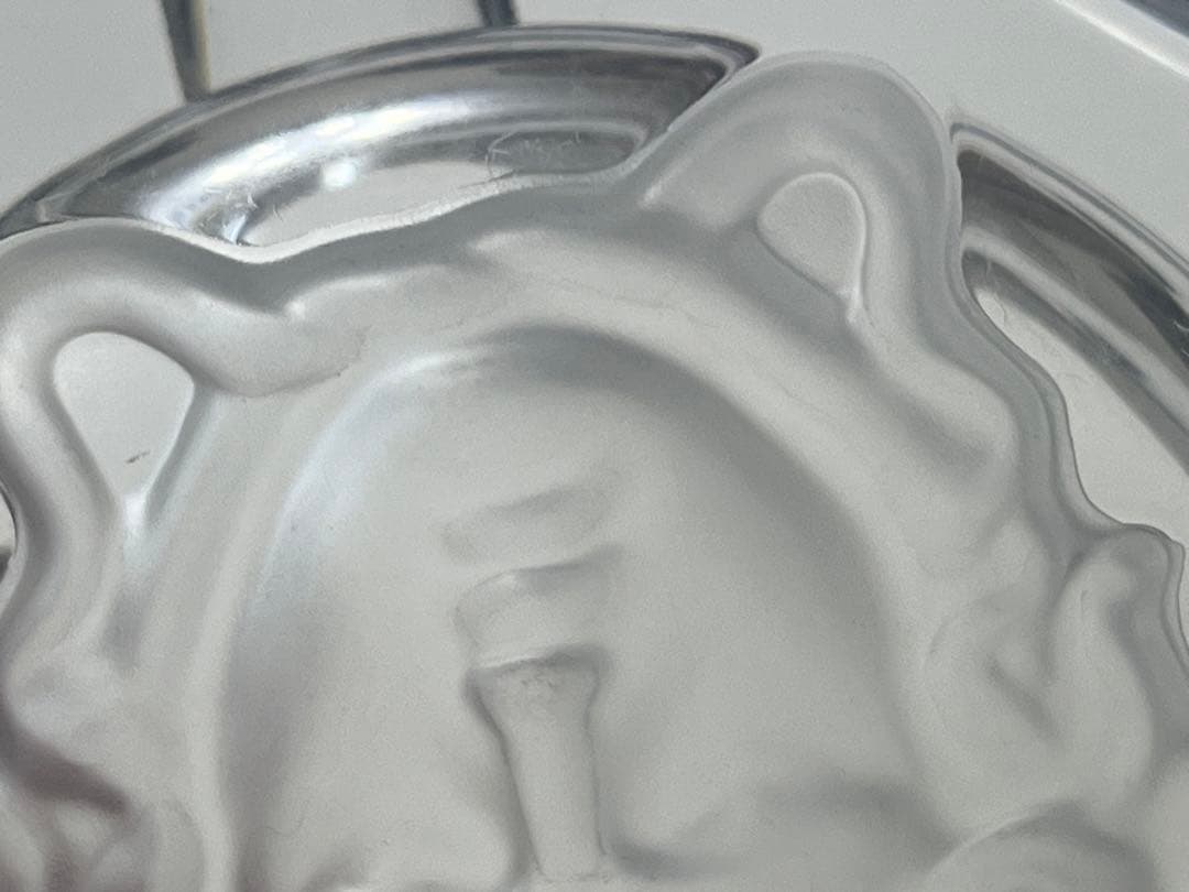 Rosenkranz メデューサ彫刻 八角形クリスタル灰皿