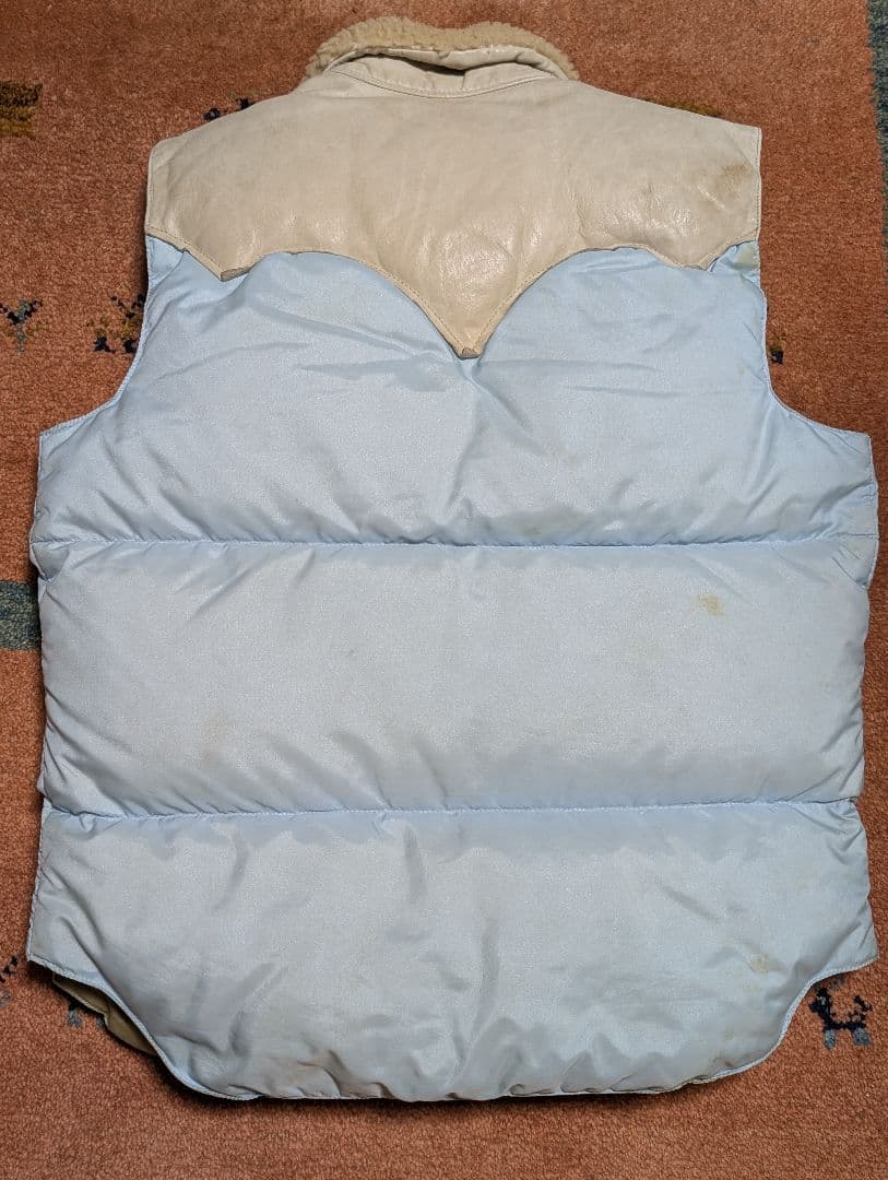 70s ロッキーマウンテン ダウンベスト クリスティ 9/10 ビンテージ