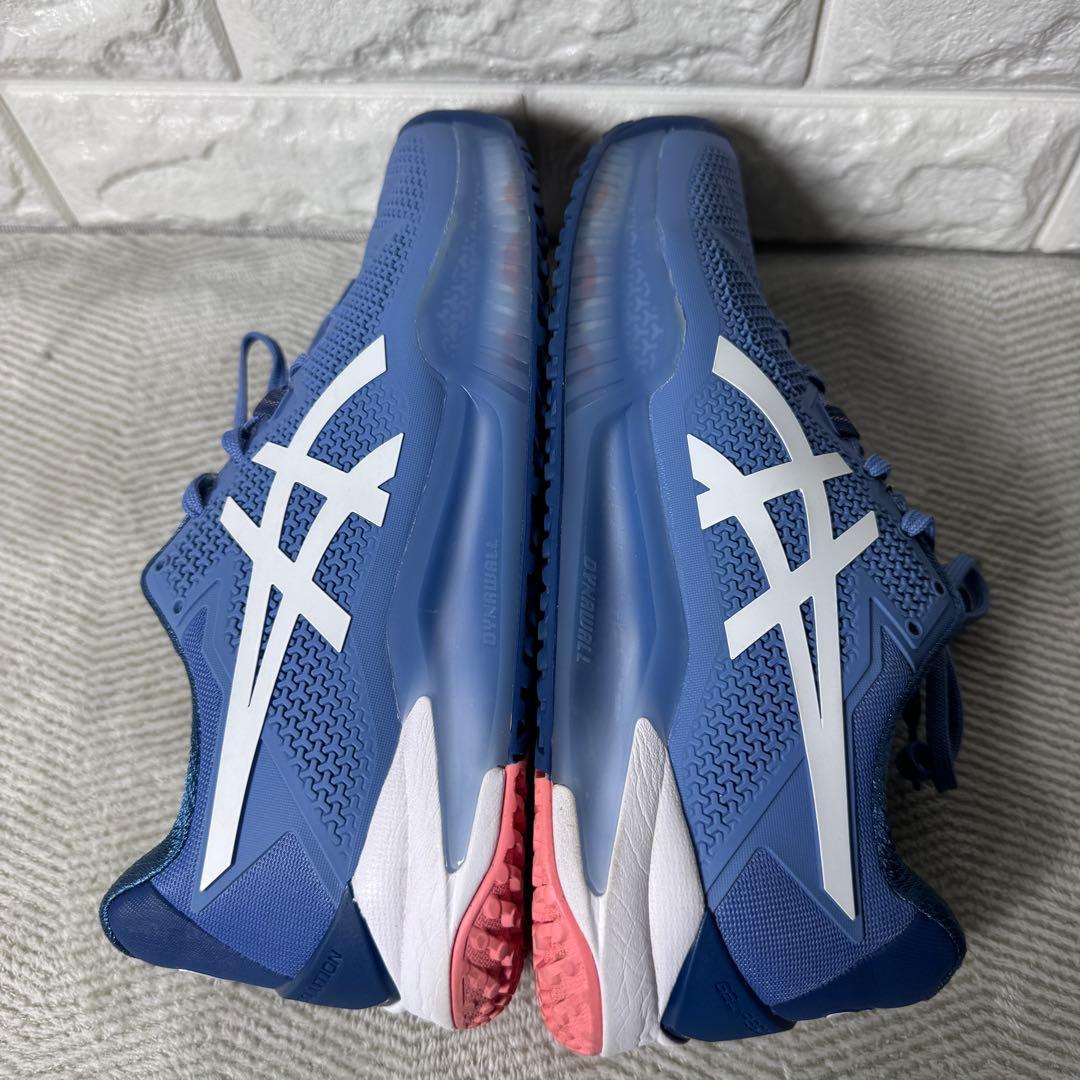 【美品】アシックス テニスシューズ ゲルレゾリューション8 WIDE 26.5