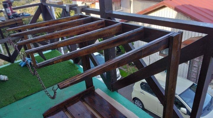 no.42サ－フボ－ドラック　サ－フボ－ドスタンド　ボードスタンド　ボードラック