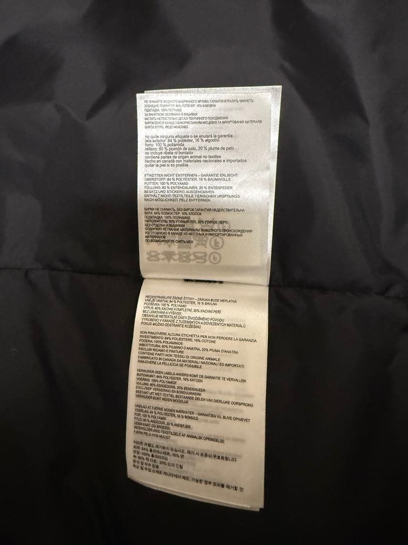 【あやちゃん】値下げ中！【美品】カナダグース マッケンジー ブラック