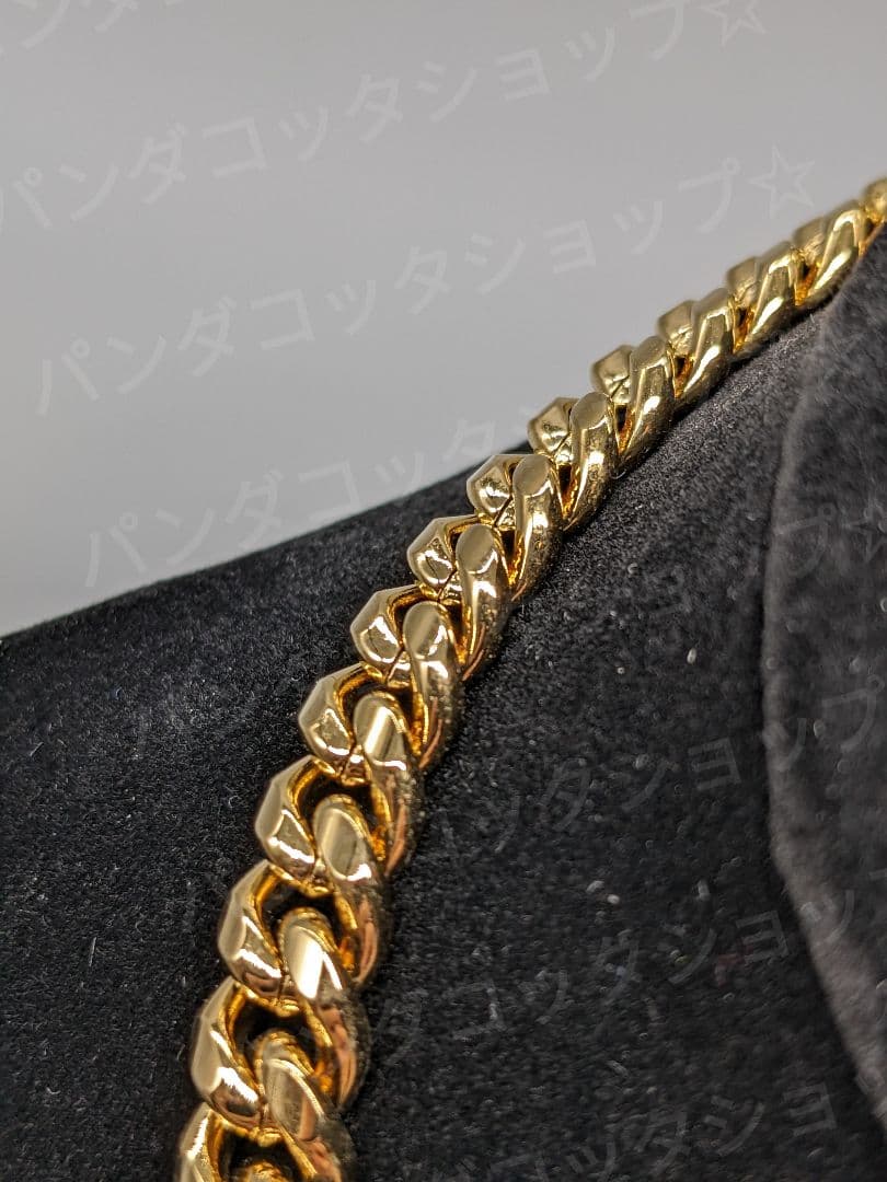 【50cm】【8mm】【18K刻印あり】【Miami Cuban】