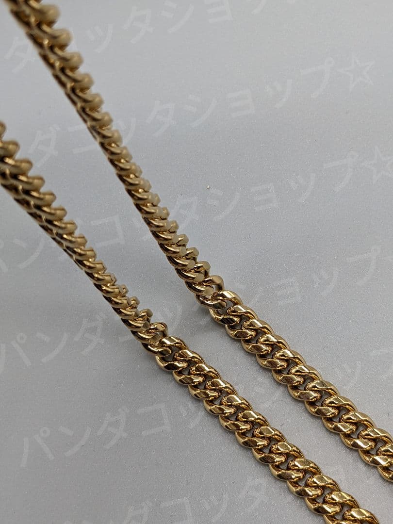 【50cm】【8mm】【18K刻印あり】【Miami Cuban】
