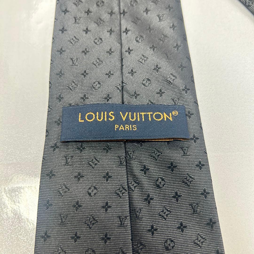 LOUIS VUITTON ルイヴィトン 極美品 現行 ネクタイ モノグラム