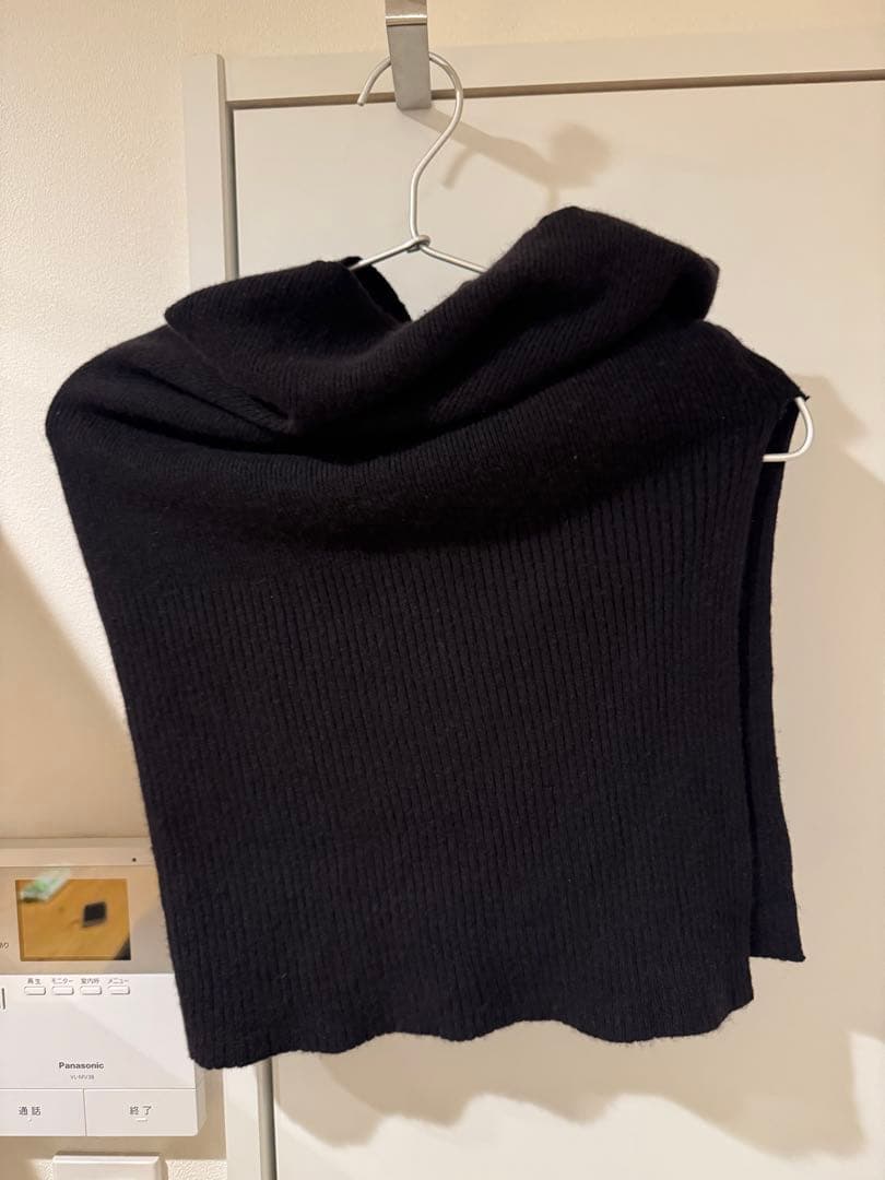 Ann Demeulemeester スリット入りニットスヌード