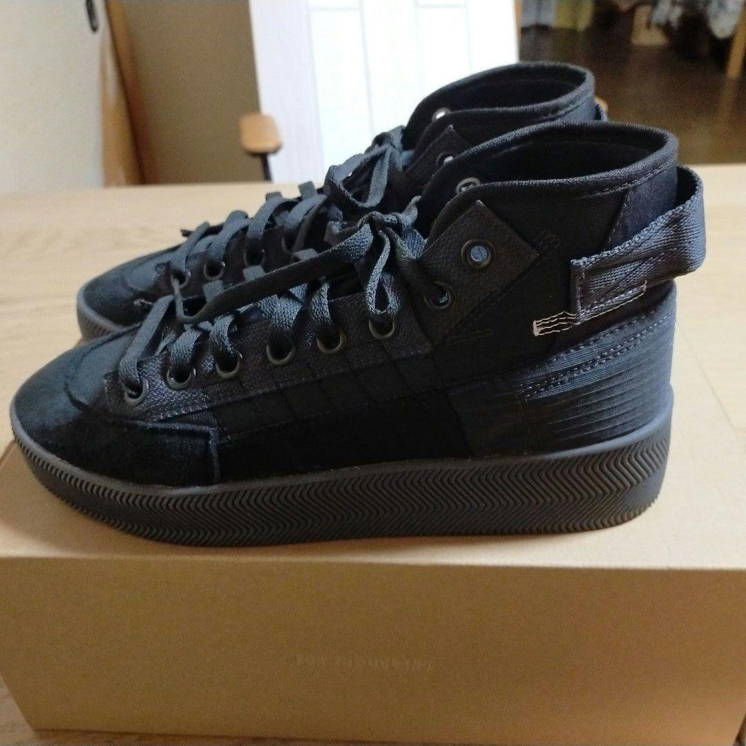 adidas nizza parley ハイカット スニーカー kj着用