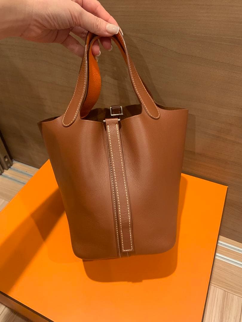 エルメス ピコタンPM ヴォーバレニア ブラウン 最終価格