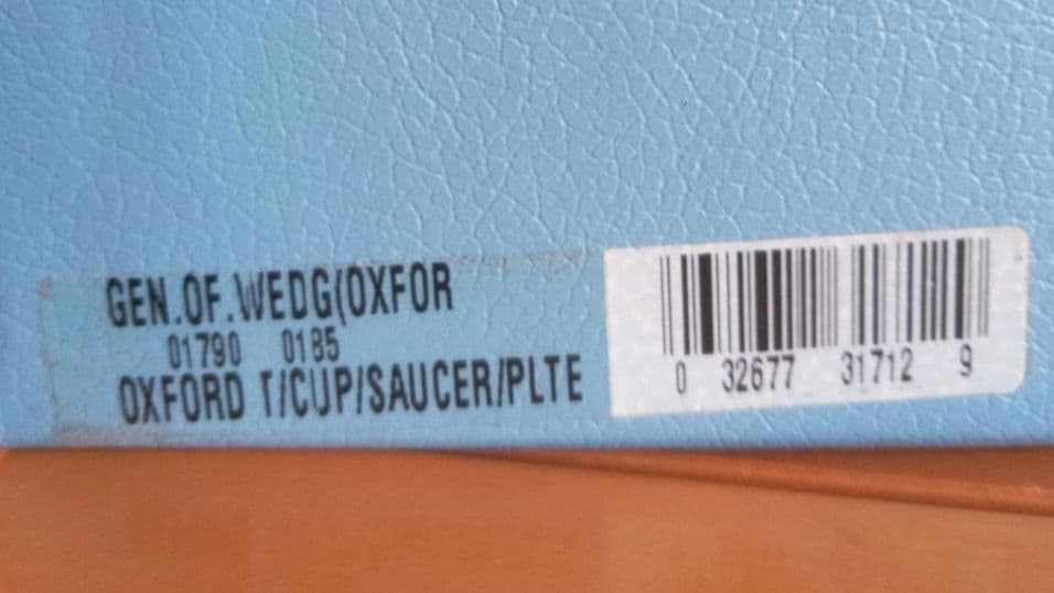 【未使用・限定品】ウェッジウッド ヒストリックタウン オブ OXFORD