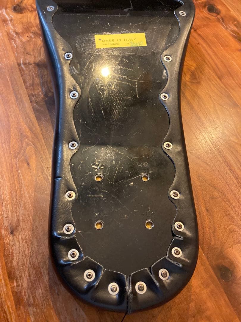 60s GIULIARI ジュリアーリ コブラシート ビンテージ ハーレー