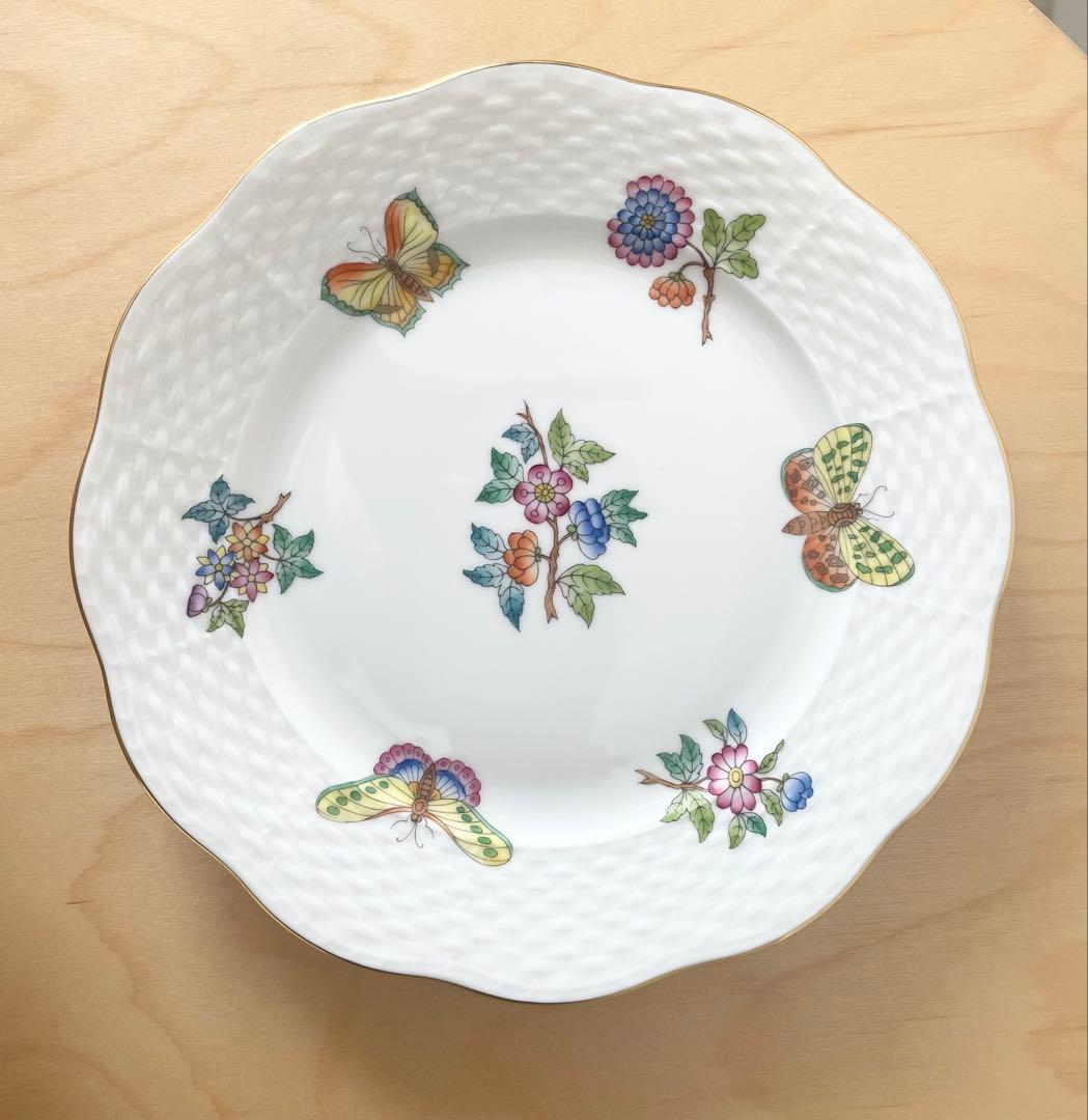 ヘレンド　ケーキ皿　19cm ヴィクトリア