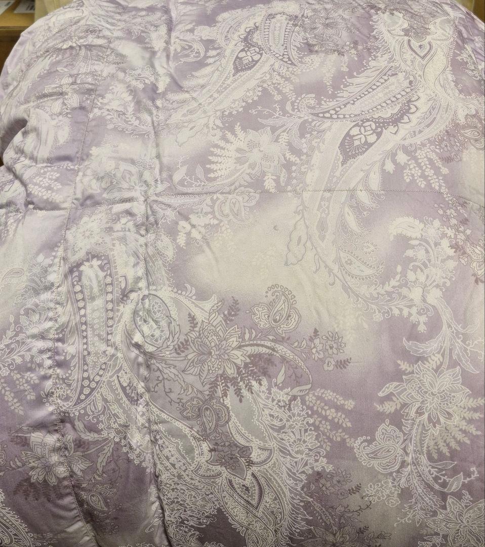 週末まで値引き中　新品65%OFFグース羽毛布団ダブルサイズ　西川ダウン