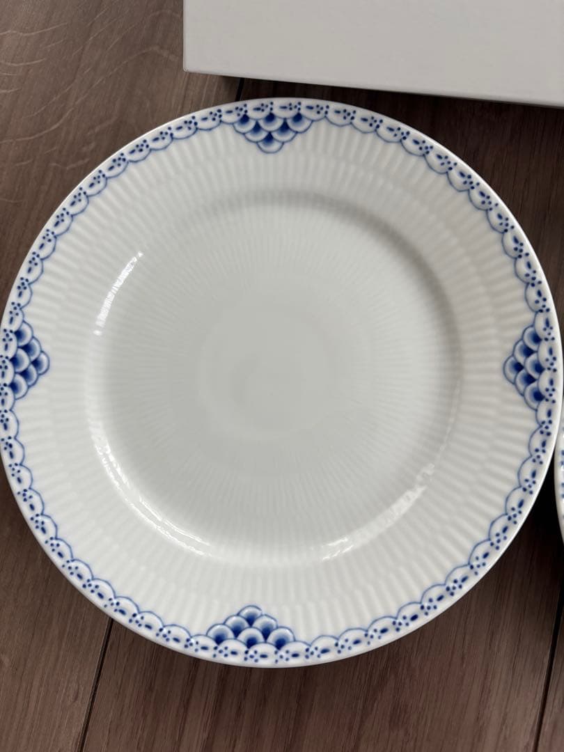 ロイヤルコペンハーゲン プリンセス2枚セット⭐︎19cmプレート