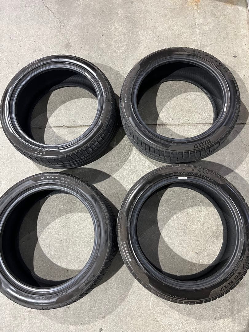 Pirelli P7 EVO 215/45 R17 4本セット