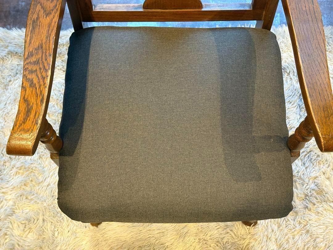 リメイク品　Brugge 三越ブルージュ　アームチェア　肘付き椅子 ny